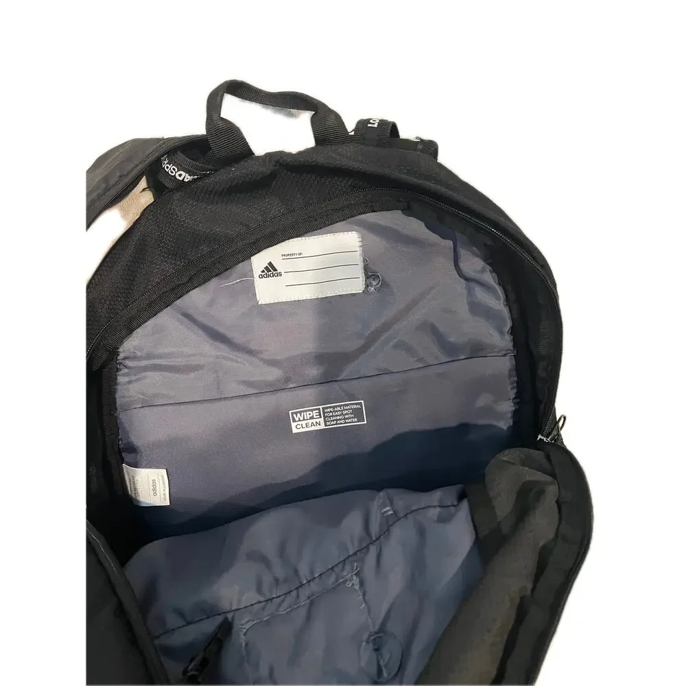 Adidas Black White Excel 6 Backpack